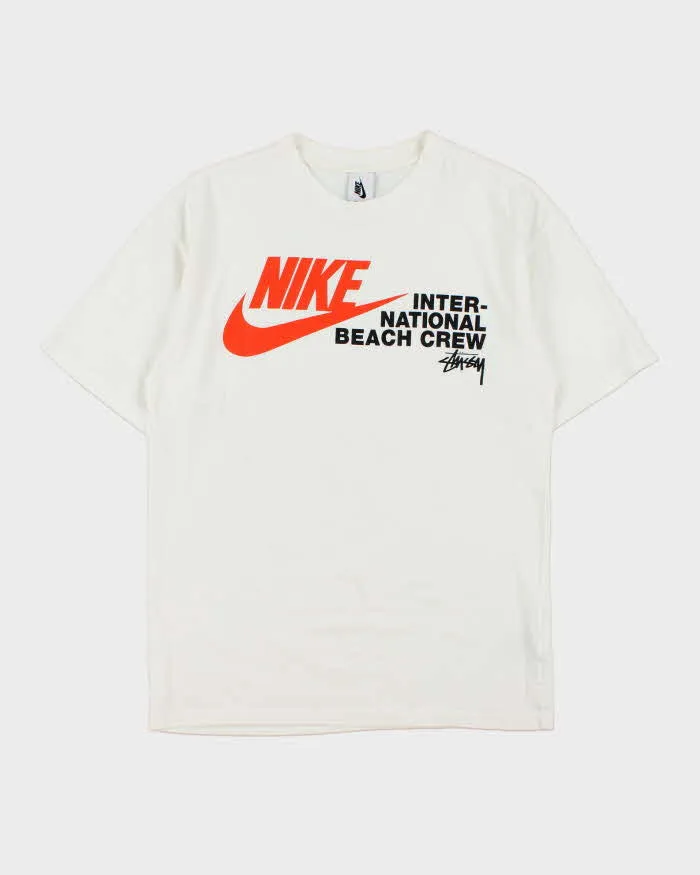 SP2020 Nike Japan x Stussy Beach Crew Heavyweight Oversized Crewneck T-Shirt - XS sold by Rokit