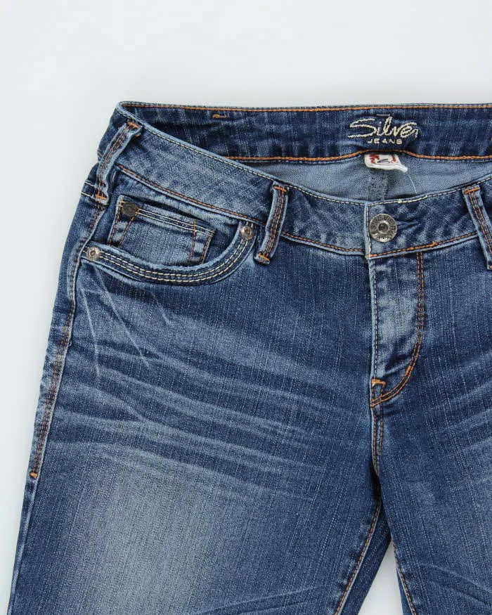 Vintage Y2k 00s Silver Bootcut Jeans - W32 L33 sold by Rokit product image thumbnail 3