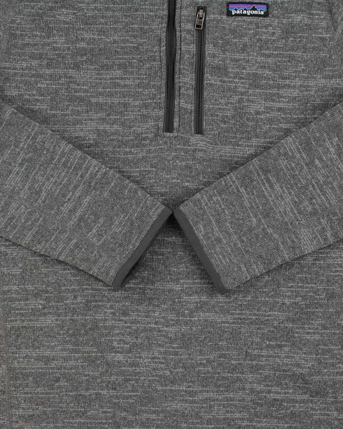 Vintage Patagonia Marl Grey 'Better Sweater' Quarter-Zip Fleece - M sold by Rokit product image thumbnail 4