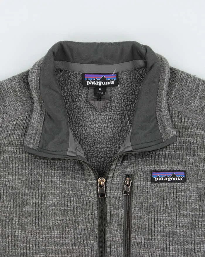Vintage Patagonia Marl Grey 'Better Sweater' Quarter-Zip Fleece - M sold by Rokit product image thumbnail 5