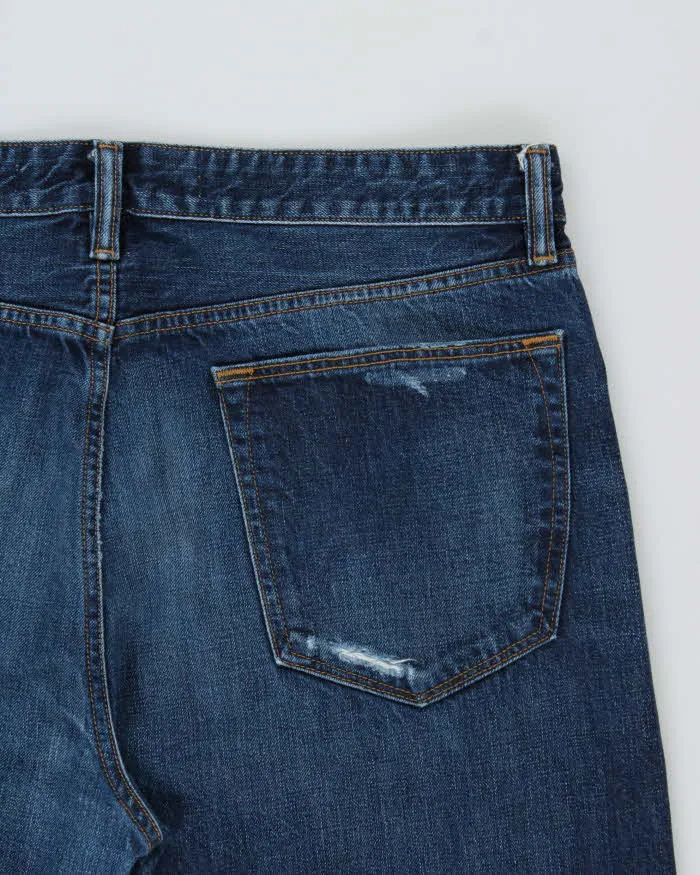 Banana Republic White Oak Selvedge Cone Denim Made In USA Straight Fit Jeans - W37 L34 sold by Rokit product image thumbnail 4