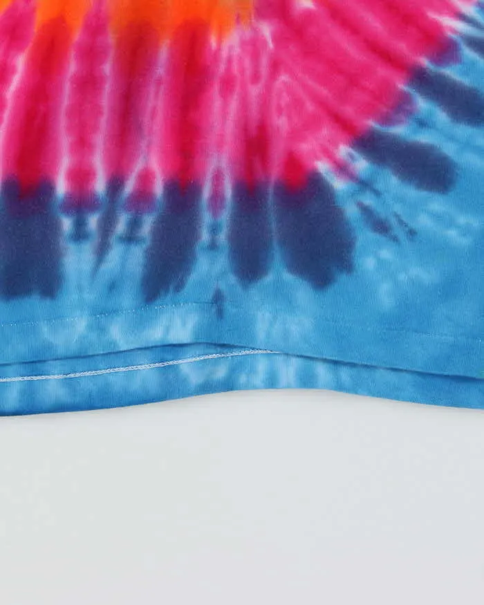 Vintage 1990s Anvil Made In USA Heavyweight Single Stitch Tie-Dye Crewneck T-Shirt - XL sold by Rokit product image thumbnail 4