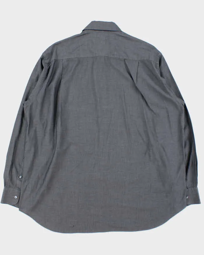 Vintage 1990s Giorgio Armani Le Collezioni Chambray Long Sleeve Shirt - L sold by Rokit product image thumbnail 2