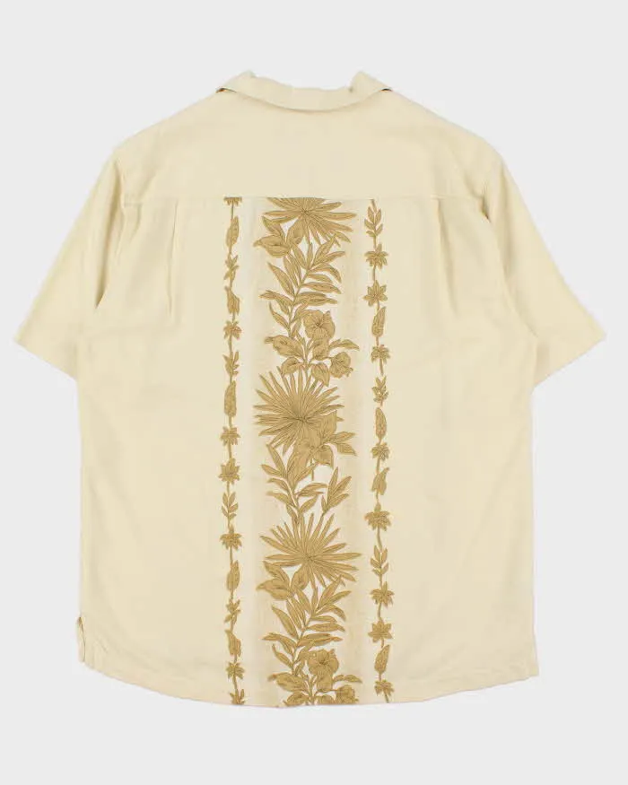 Vintage Y2K 00s Tommy Bahama Silk Floral Short Sleeve Hawaiian Shirt - L sold by Rokit product image thumbnail 2