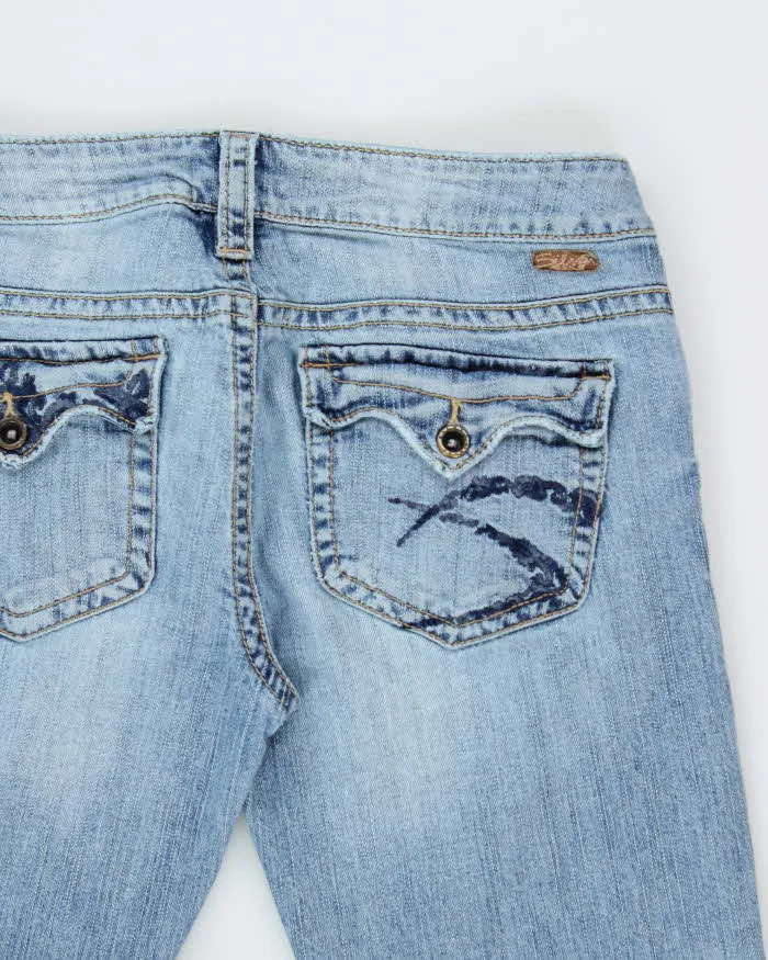 Vintage Y2k 00s Silver Bootcut Jeans - W30 L32 sold by Rokit product image thumbnail 4