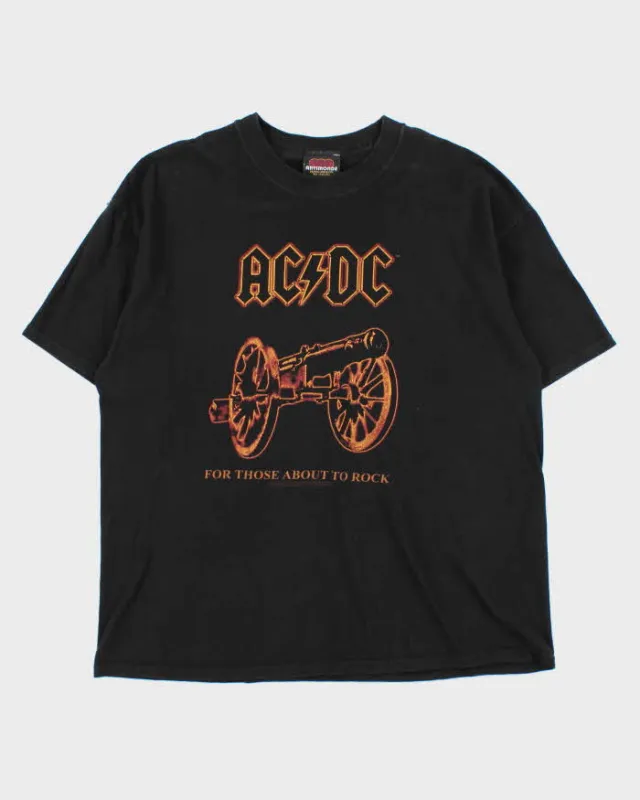 Vintage 2003 AC/DC For Those About To Rock Artimonde USA Crewneck T-Shirt - XL sold by Rokit