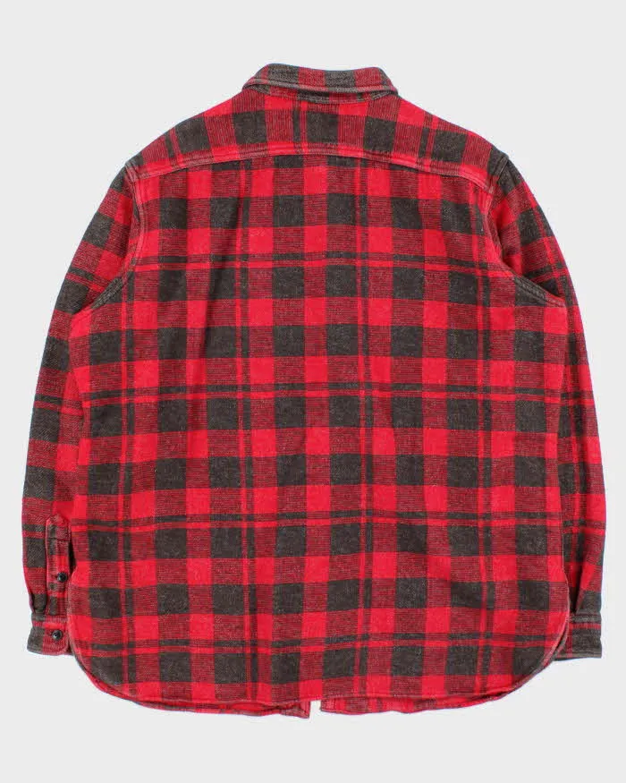 Vintage Y2K 00s Polo Ralph Lauren Heavyweight Plaid Long Sleeve Flannel Shirt - XXL sold by Rokit product image thumbnail 2