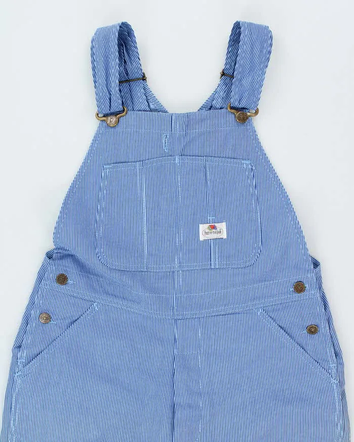 DSWT 1980s Fruit Of The Loom Pinstriped Dungarees - W34 L34 sold by Rokit product image thumbnail 3