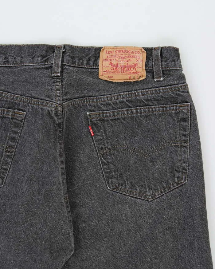 Vintage Levi's 501 Red Batwing Made In USA Jeans - W34 L28 sold by Rokit product image thumbnail 4