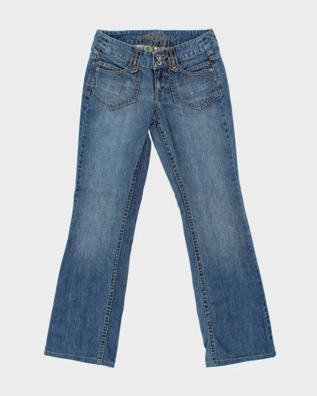 Vintage Y2K 00s Esprit Women's Low Rise Bootcut Denim Jeans - W28 L30 made by Esprit