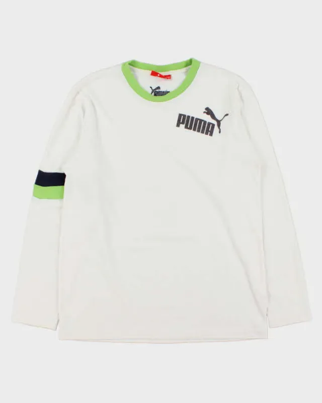 Vintage Y2k 00s Puma Long Sleeve T-shirt - L sold by Rokit