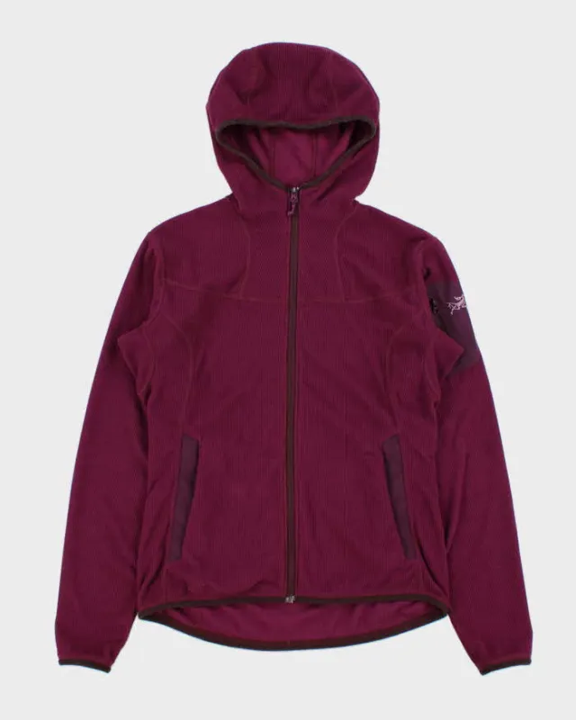 Vintage Y2K 00s Arc'teryx Women's Covert Polartec Full-Zip Hooded Fleece - M made by Arc'teryx