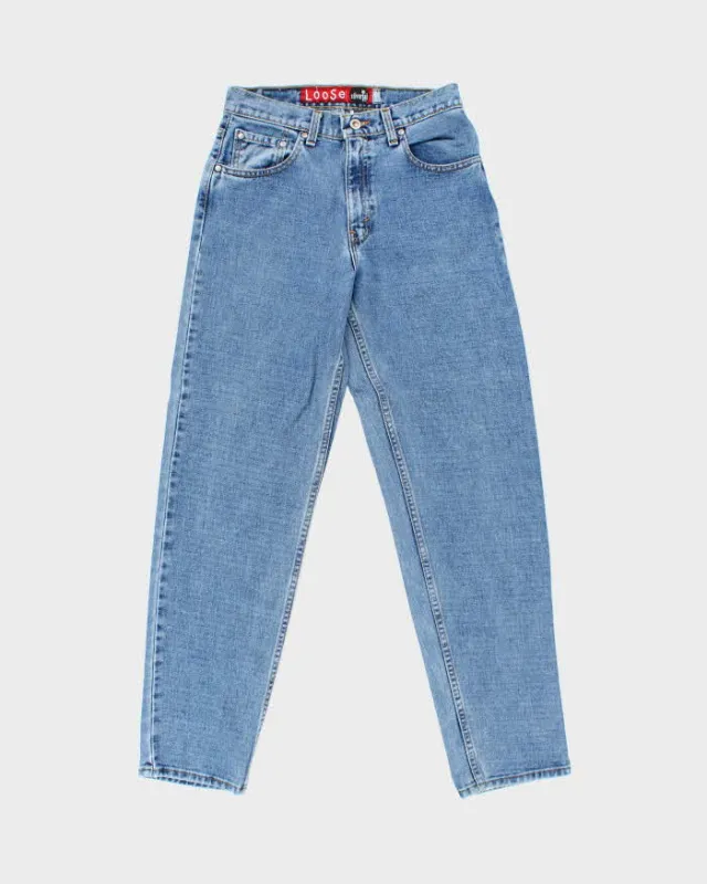 Vintage 1995 Levi's SilverTab Batwing Made In USA Women's Loose Fit Denim Jeans - W28 L31 sold by Rokit