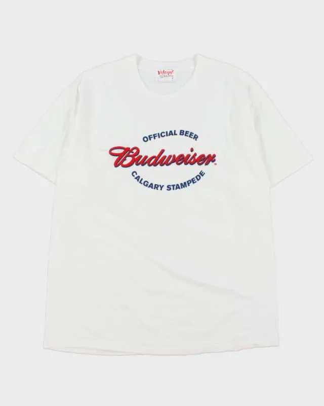 Vintage 1990s Calgary Stampede Budweiser Crewneck T-Shirt - XL sold by Rokit