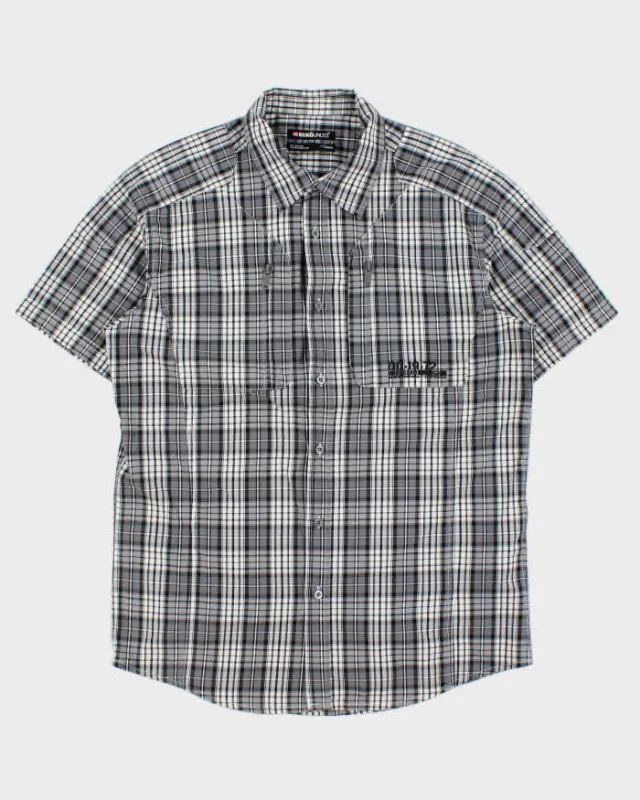 Vintage Y2K 00s Ecko UNTLD Plaid Short Sleeve Shirt - L made by Ecko Unlimited