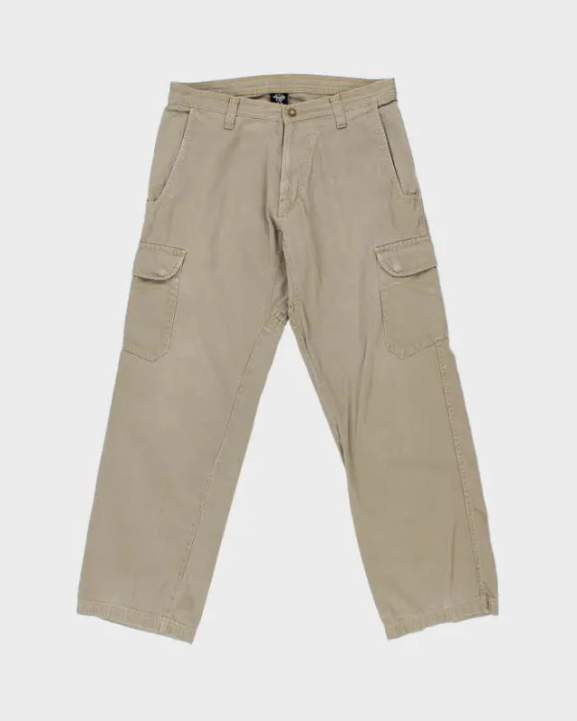 Vintage Y2K 00s Prana 'Breathe' Organic Relaxed Leg Cargo Trousers - W32 L30 made by Rokit