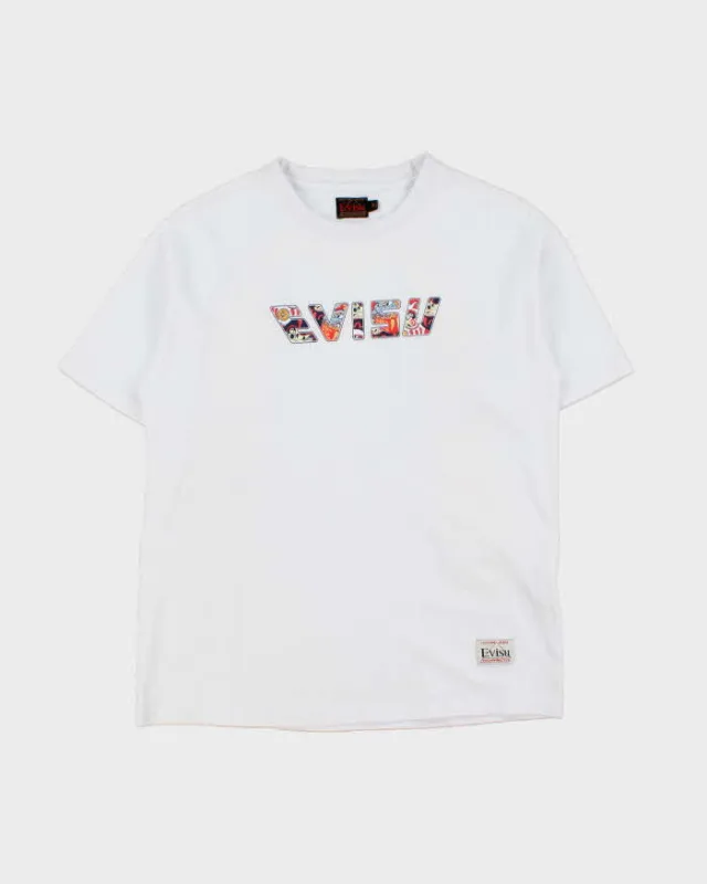 Vintage Evisu Daruma Daicock Heavyweight Crewneck T-Shirt - M made by Evisu