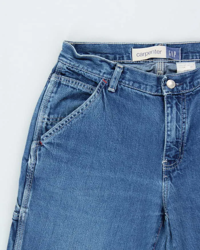 Vintage 1990s Gap Wide Leg Carpenter Jeans - W30 L32 sold by Rokit product image thumbnail 3