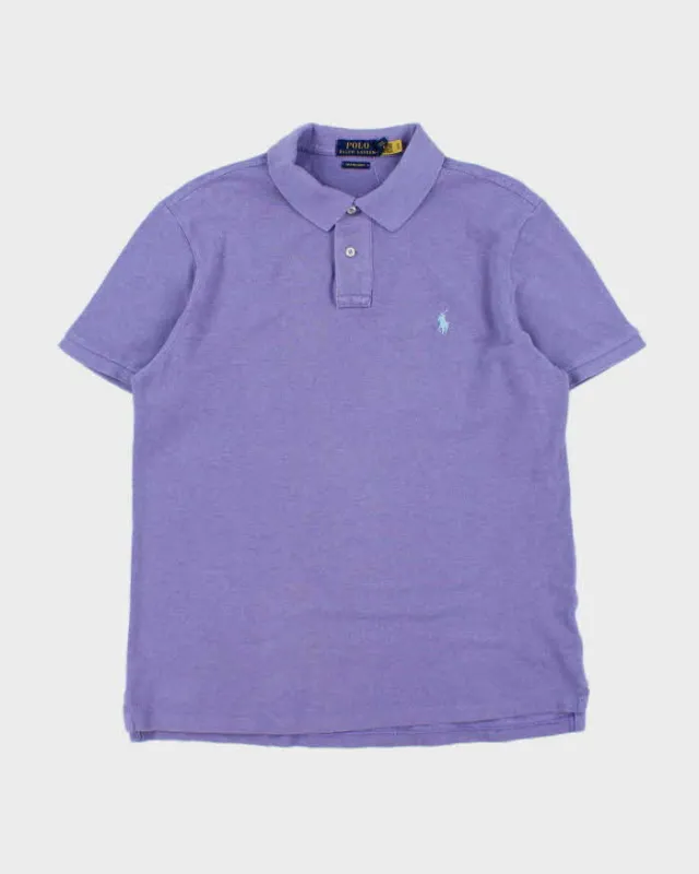 Vintage Polo Ralph Lauren Classic Custom Slim Fit Short Sleeve Polo Shirt - L made by Ralph Lauren