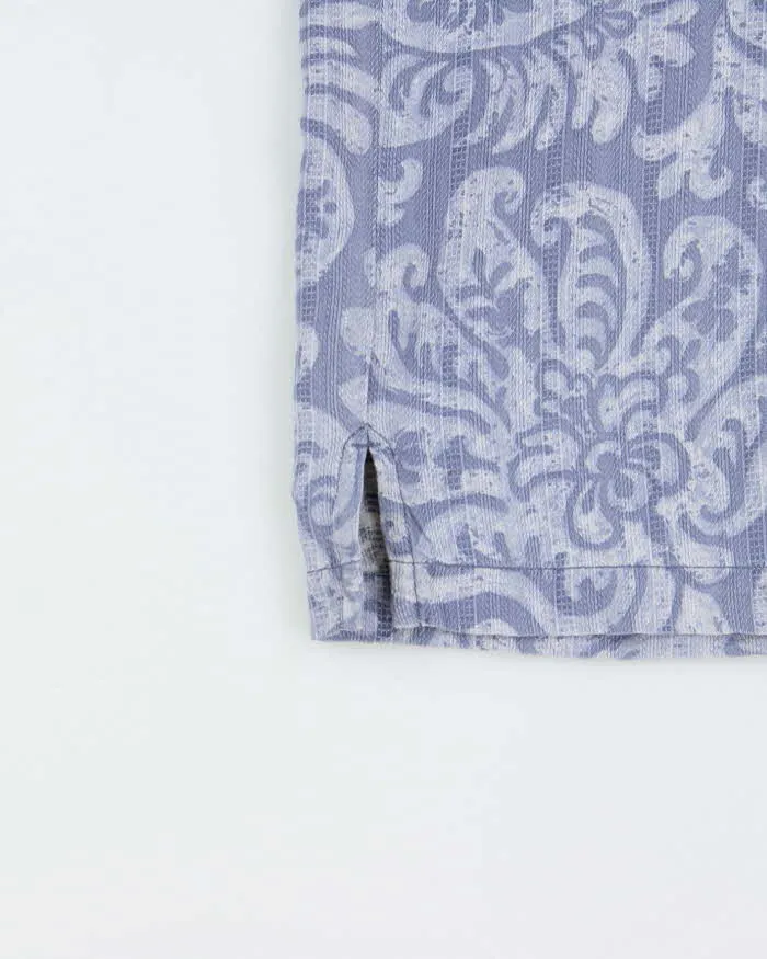 Vintage Y2K 00s Tommy Bahamas Floral Silk Hawaiian Shirt - XL sold by Rokit product image thumbnail 4