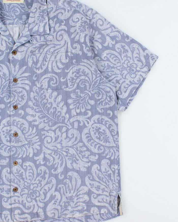 Vintage Y2K 00s Tommy Bahamas Floral Silk Hawaiian Shirt - XL sold by Rokit product image thumbnail 3