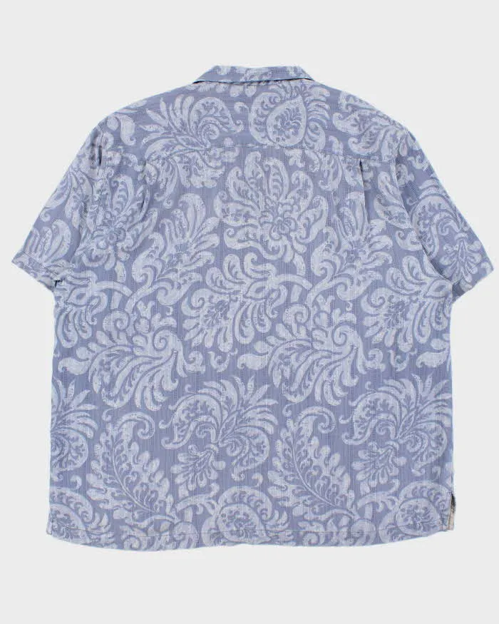 Vintage Y2K 00s Tommy Bahamas Floral Silk Hawaiian Shirt - XL sold by Rokit product image thumbnail 2