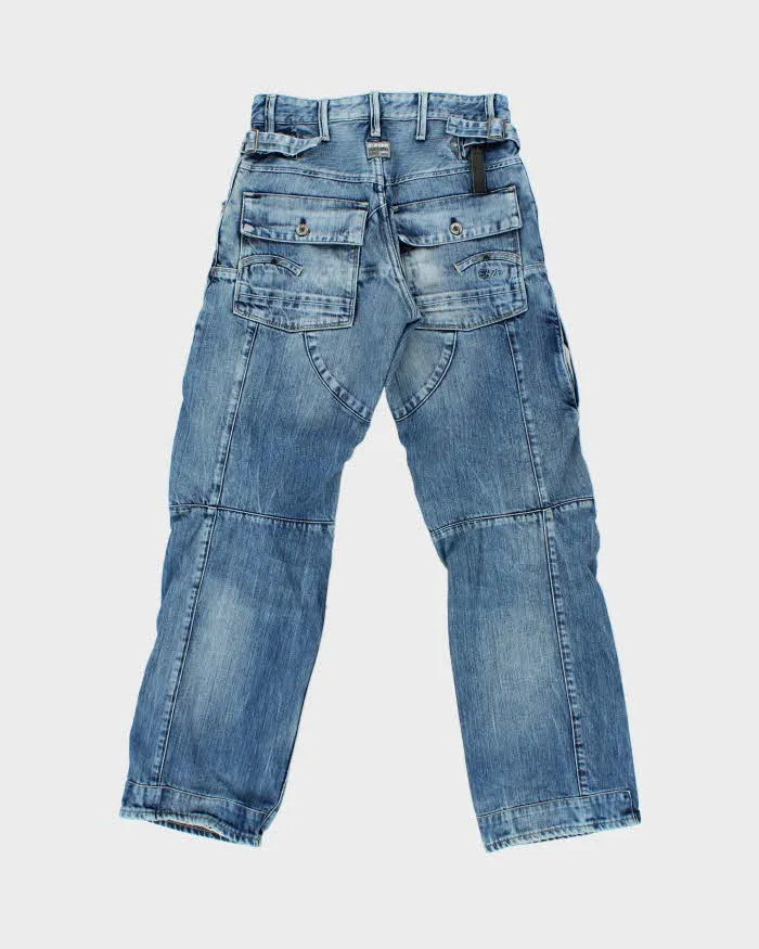 Vintage G-Star Raw 'Trail Elwood Lodge' Denim Straight Leg Combat Jeans - W28 L31 sold by Rokit product image thumbnail 2