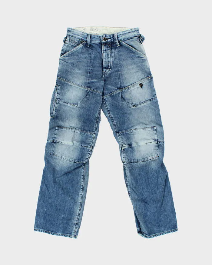 Vintage G-Star Raw 'Trail Elwood Lodge' Denim Straight Leg Combat Jeans - W28 L31 sold by Rokit