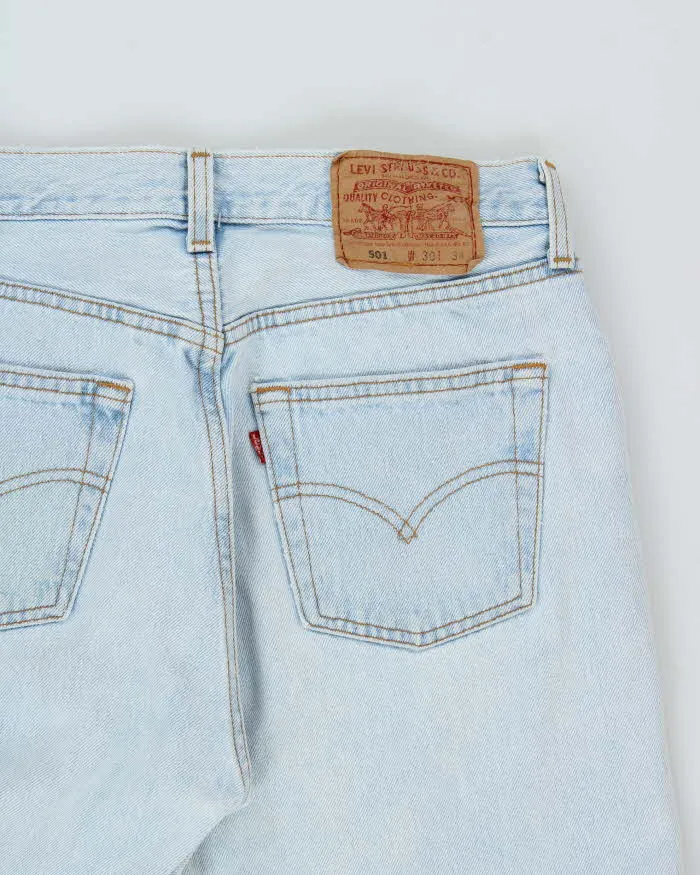 Vintage 1990s Levi's 501 Red Batwing Made In USA Jeans - W30 L34 sold by Rokit product image thumbnail 4