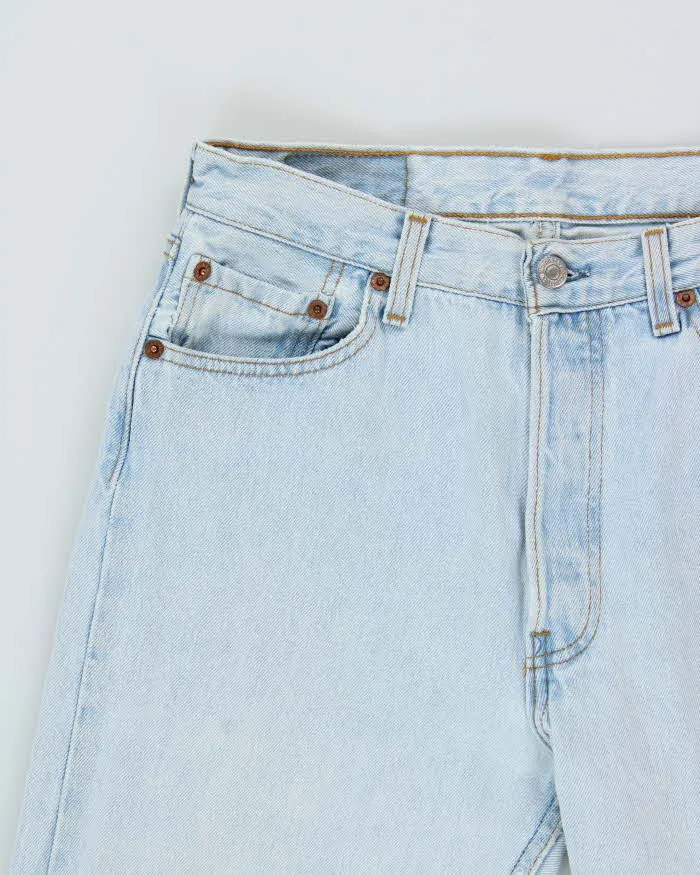 Vintage 1990s Levi's 501 Red Batwing Made In USA Jeans - W30 L34 sold by Rokit product image thumbnail 3