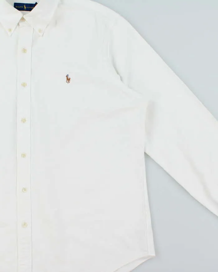 Vintage Ralph Lauren Oxford Cotton Classic Long Sleeve Shirt - XL sold by Rokit product image thumbnail 3