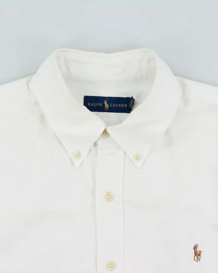 Vintage Ralph Lauren Oxford Cotton Classic Long Sleeve Shirt - XL sold by Rokit product image thumbnail 5