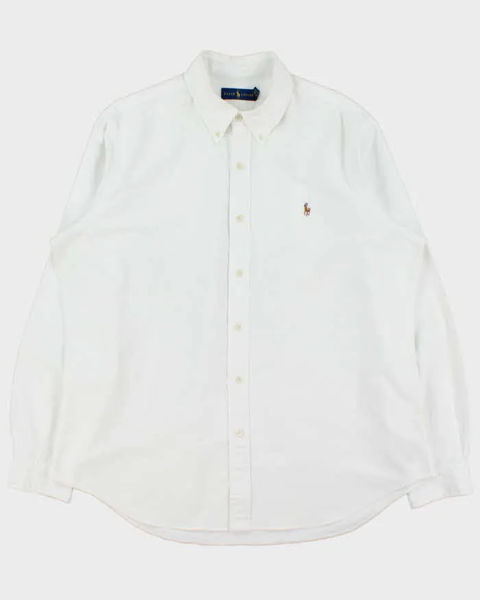 Vintage Ralph Lauren Oxford Cotton Classic Long Sleeve Shirt - XL sold by Rokit