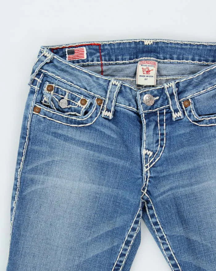 Vintage Y2k 00s True Religion Straight Leg Jeans - W29 L32 sold by Rokit product image thumbnail 3