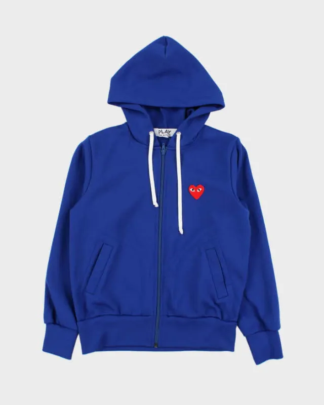 AW2018 Comme Des Garcons Play Full-Zip Women's Hoodie - M made by Comme des Garcons