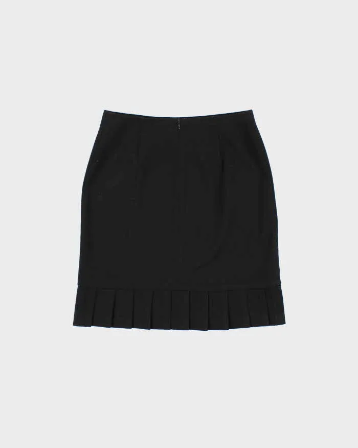 Vintage 1990s Plum Pleated Hem Skirt - XS sold by Rokit product image thumbnail 2