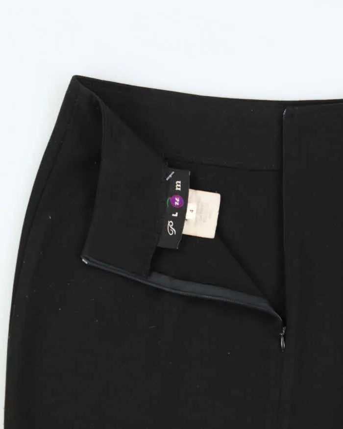 Vintage 1990s Plum Pleated Hem Skirt - XS sold by Rokit product image thumbnail 5