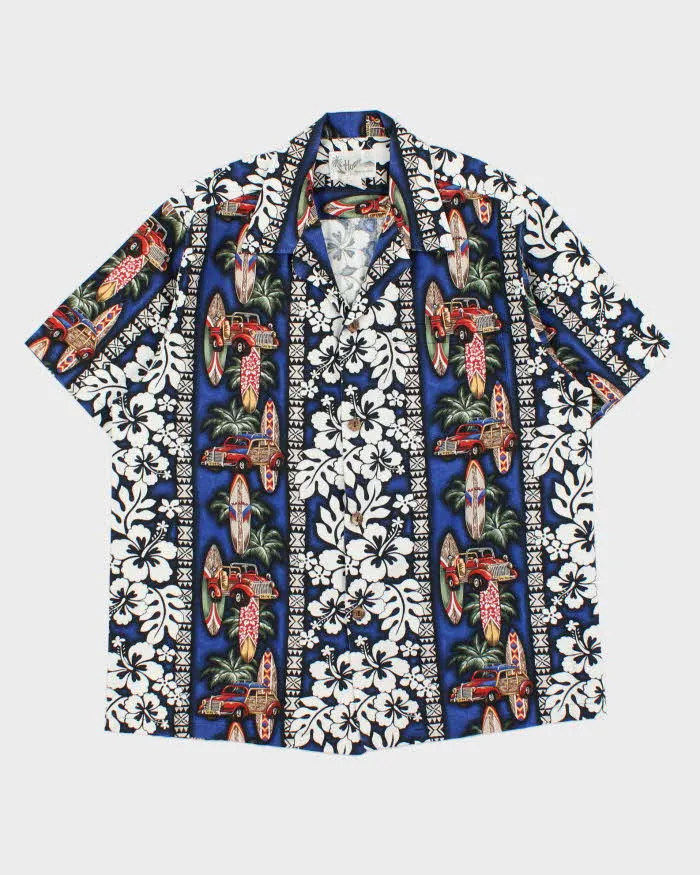 Vintage 1990s Howie Made In USA Floral Hawaiian Shirt - M sold by Rokit