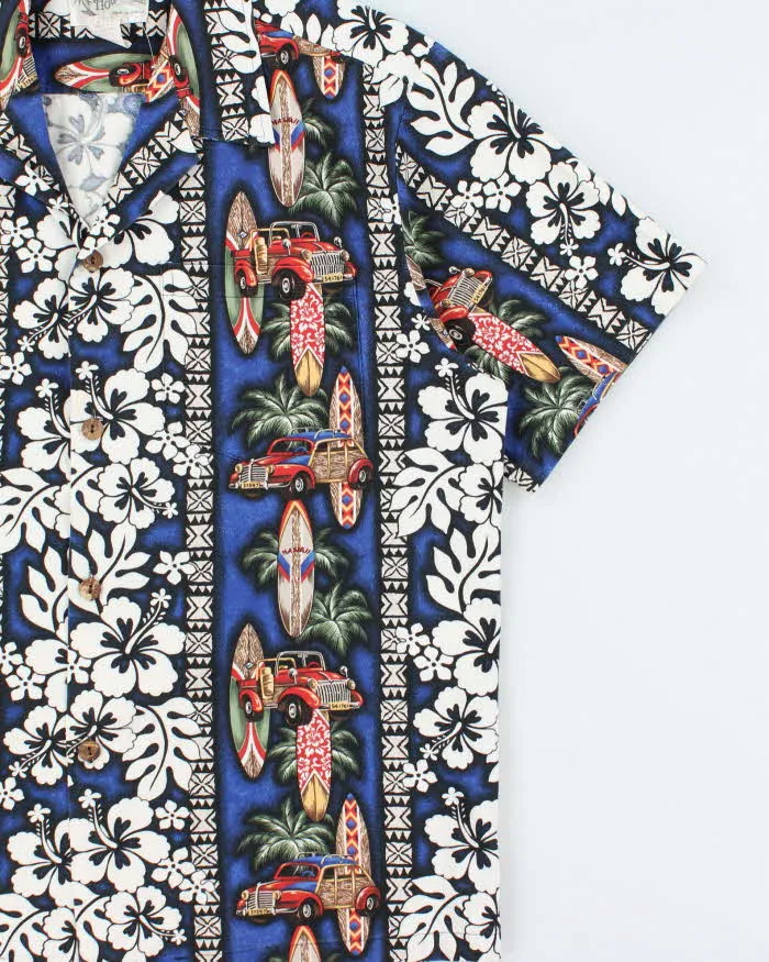 Vintage 1990s Howie Made In USA Floral Hawaiian Shirt - M sold by Rokit product image thumbnail 3