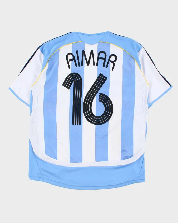 Vintage 2006 Argentina Pablo Aimar Home Football Jersey - L sold by Rokit product image thumbnail 2
