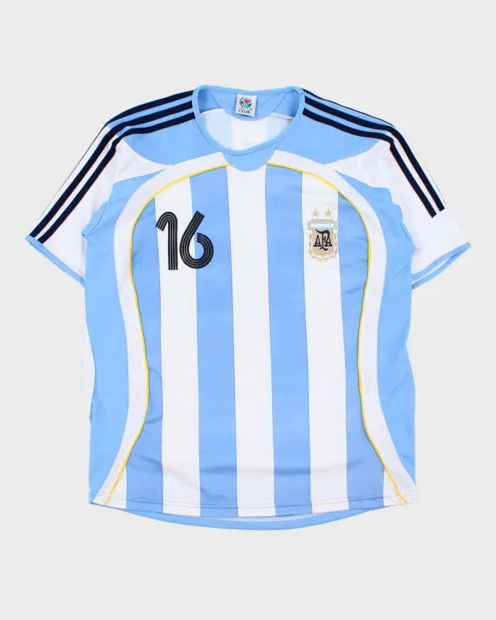 Vintage 2006 Argentina Pablo Aimar Home Football Jersey - L sold by Rokit