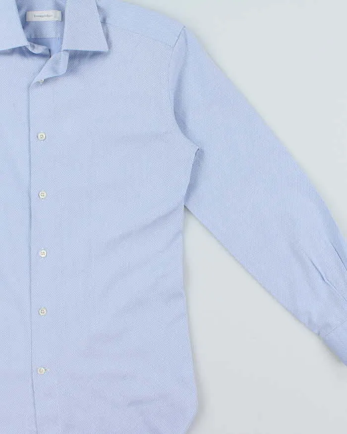 Vintage Ermenegildo Zegna Patterned Regular Fit Long Sleeve Shirt - S sold by Rokit product image thumbnail 3