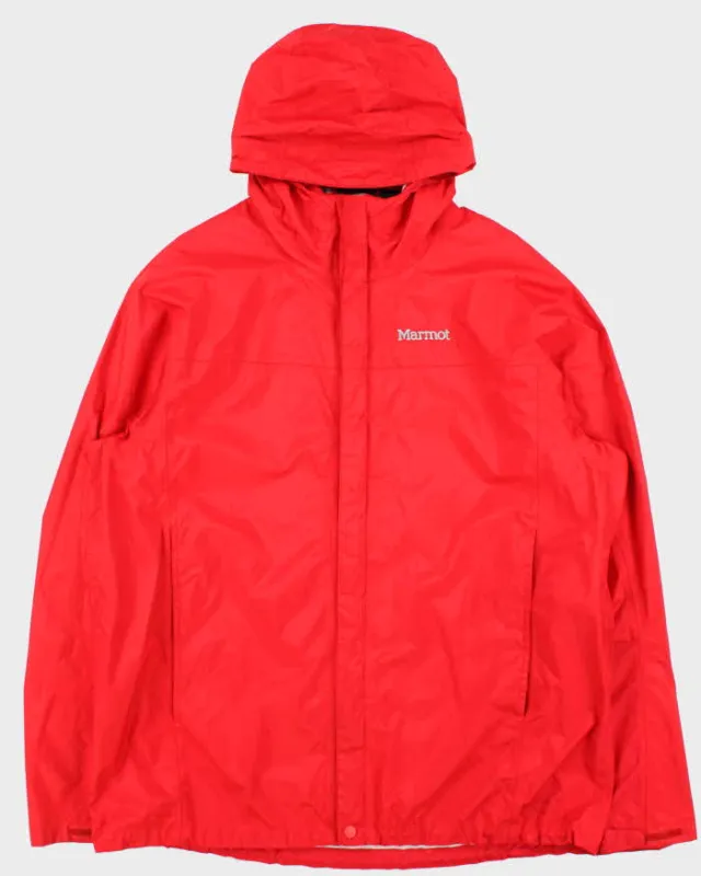Vintage Marmot Lightweight Hooded Waterproof Outdoor Jacket - XL made by Rokit