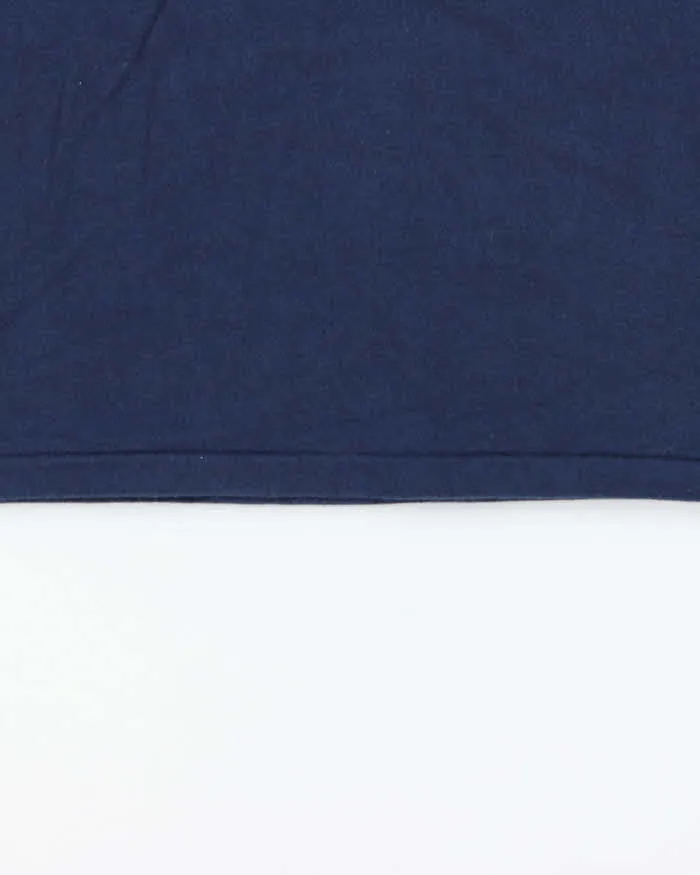 Vintage Polo Ralph Lauren Athl. Dept. Navy Crewneck T-Shirt - L sold by Rokit product image thumbnail 4