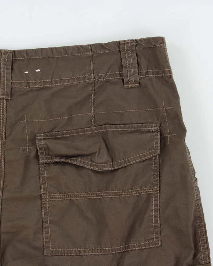 Vintage Calvin Klein Khaki Loose Fit Cargo Shorts - W33 sold by Rokit product image thumbnail 4