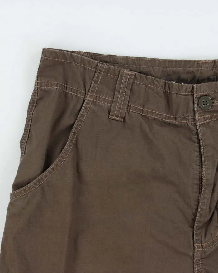 Vintage Calvin Klein Khaki Loose Fit Cargo Shorts - W33 sold by Rokit product image thumbnail 3