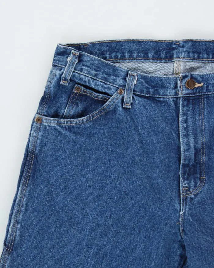 Vintage Dickies Heavyweight Wide Leg Denim Carpenter Jeans - W34 L30 sold by Rokit product image thumbnail 3