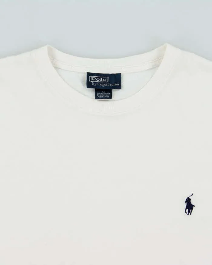 Vintage 1990s Polo Ralph Lauren Crewneck T-shirt - M sold by Rokit product image thumbnail 5