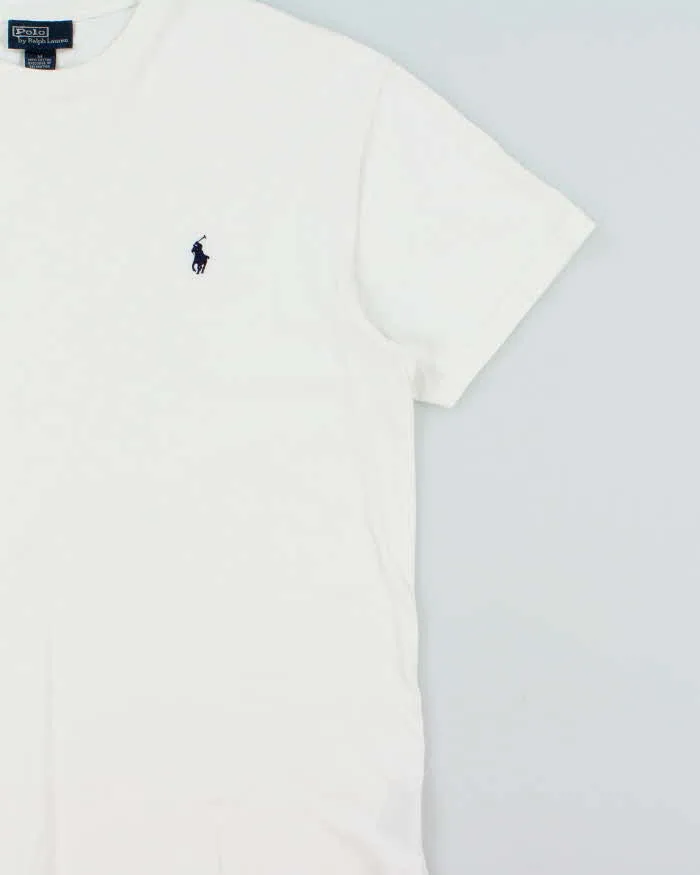 Vintage 1990s Polo Ralph Lauren Crewneck T-shirt - M sold by Rokit product image thumbnail 3