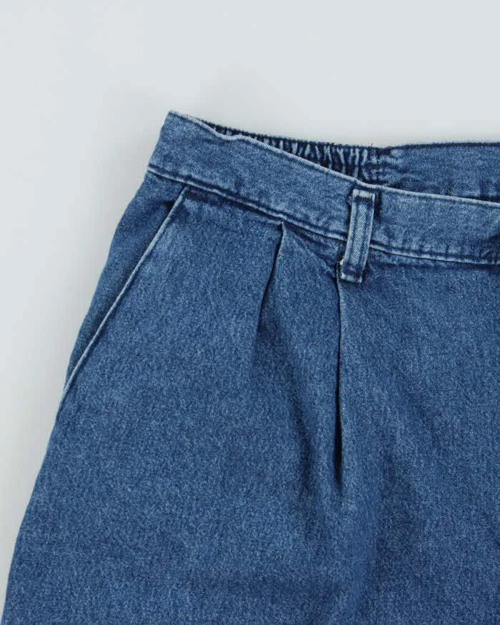 Vintage Y2K 00s Wrangler Pleated Baggy Fit Denim Bermuda Shorts - W36 sold by Rokit product image thumbnail 3